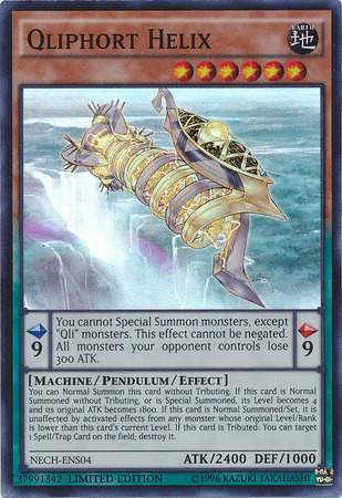 Qliphort Helix (SE) [NECH-ENS04] Super Rare - Josh's Cards