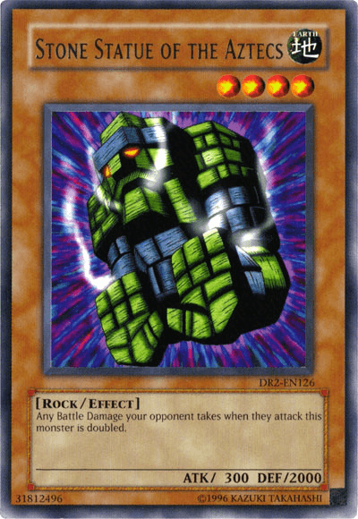 Stone Statue of the Aztecs [DR2-EN126] Rare - Josh's Cards