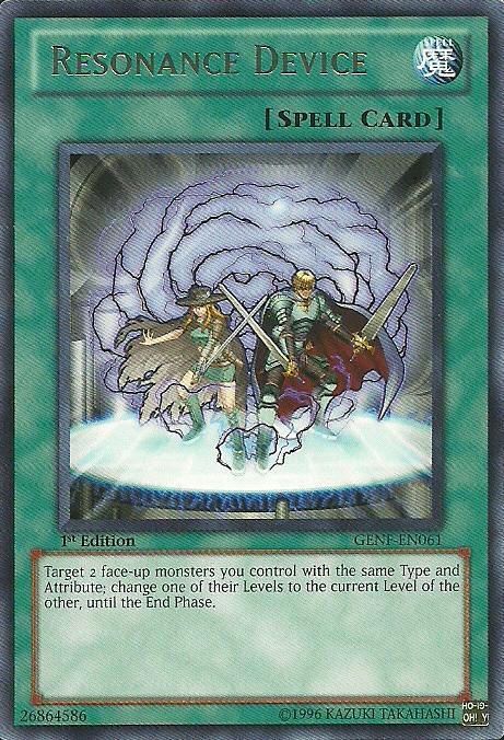 Resonance Device [GENF-EN061] Rare - Josh's Cards