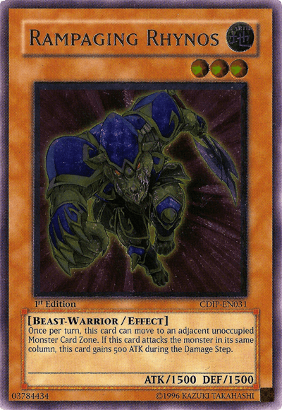 Rampaging Rhynos [CDIP-EN031] Ultimate Rare - Josh's Cards