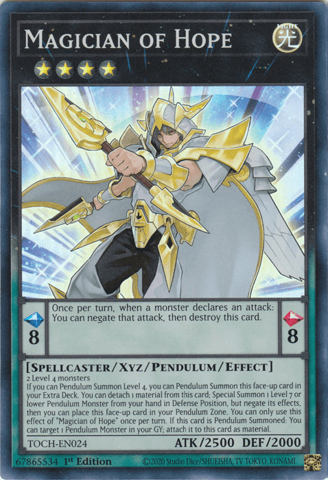 Magician of Hope [TOCH-EN024] Super Rare - Josh's Cards