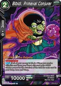 Bibidi, Primeval Conjurer (BT9-076) [Universal Onslaught Prerelease Promos] Parallel Foil