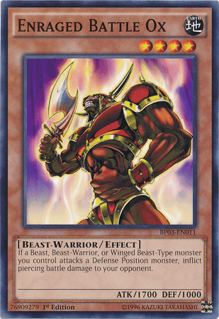 Enraged Battle Ox [BP03-EN011] Common - Josh's Cards