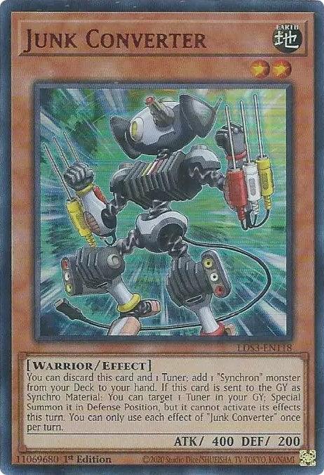 Junk Converter (Red) [LDS3-EN118] Ultra Rare - Josh's Cards