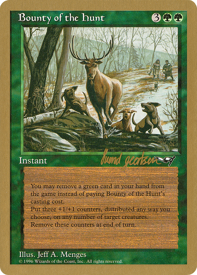 Bounty of the Hunt (WCD-) - World Championship Decks 1997