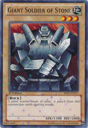 Giant Soldier of Stone [BP01-EN171] Starfoil Rare - Josh's Cards