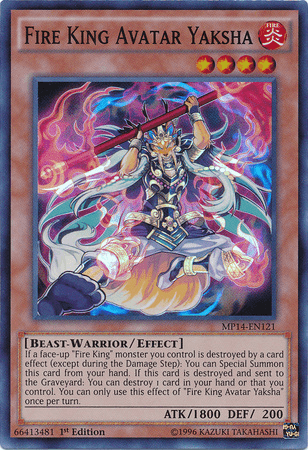 Fire King Avatar Yaksha [MP14-EN121] Super Rare - Josh's Cards
