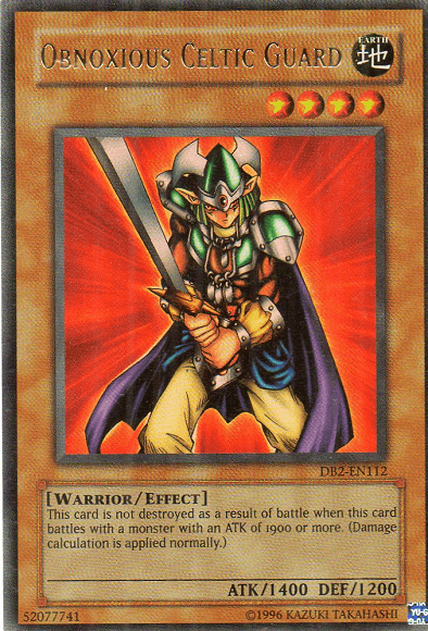 Obnoxious Celtic Guard [DB2-EN112] Ultra Rare - Josh's Cards
