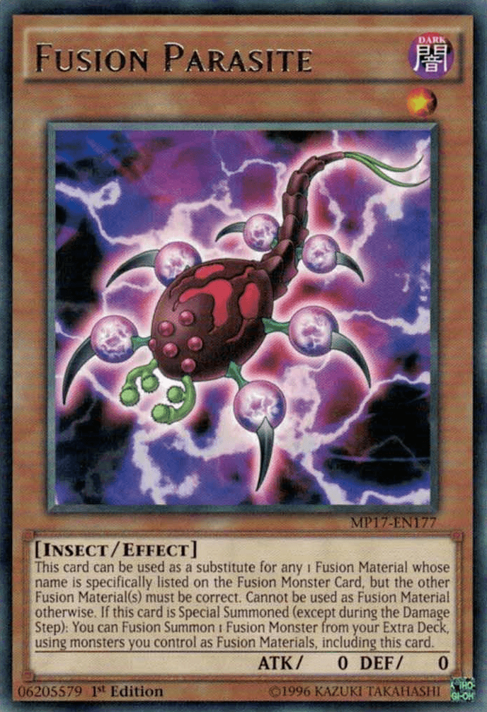 Fusion Parasite [MP17-EN177] Rare - Josh's Cards