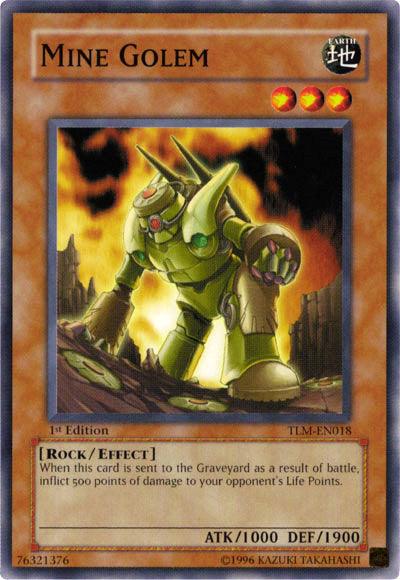 Mine Golem [TLM-EN018] Common - Josh's Cards
