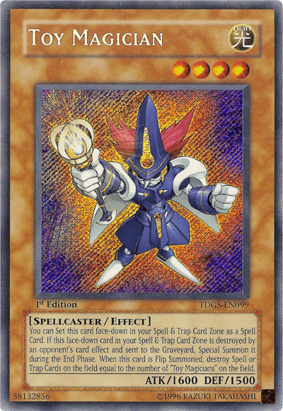 Toy Magician [TDGS-EN099] Secret Rare - Josh's Cards