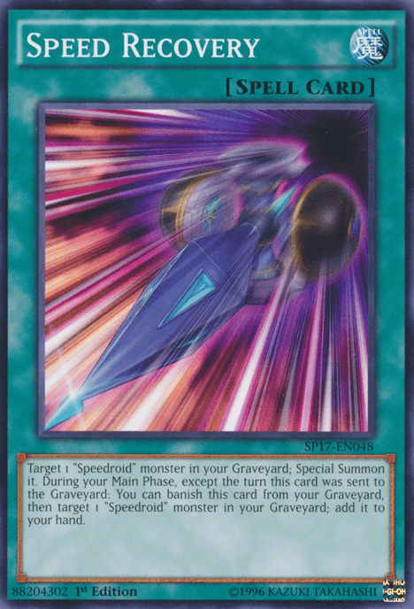 Speed Recovery [SP17-EN048] Starfoil Rare - Josh's Cards