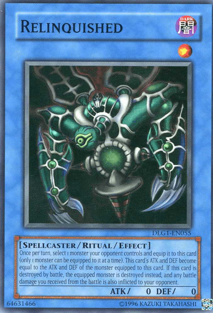 Relinquished [DLG1-EN055] Super Rare - Josh's Cards