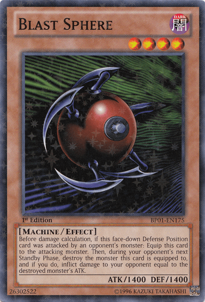 Blast Sphere [BP01-EN175] Starfoil Rare - Josh's Cards