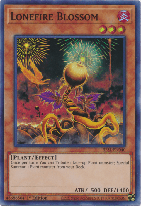 Lonefire Blossom [SESL-EN040] Super Rare - Josh's Cards