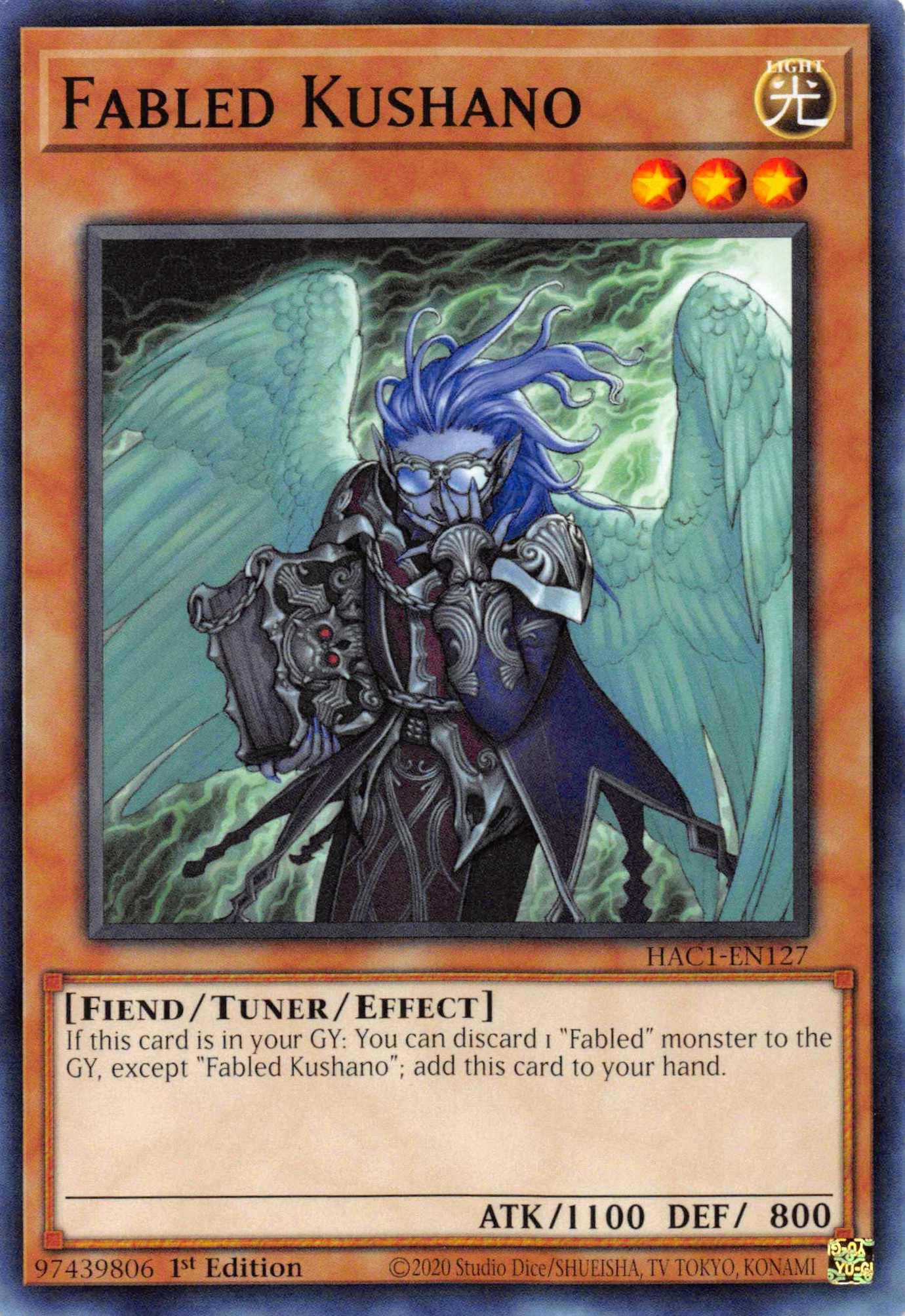 Fabled Kushano [HAC1-EN127] Common - Josh's Cards