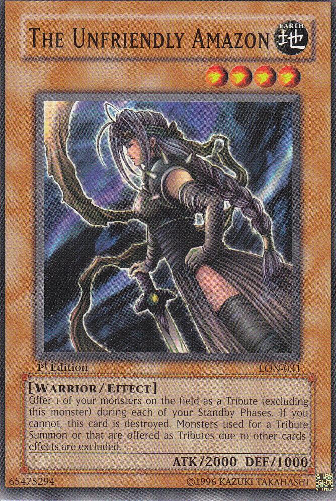 The Unfriendly Amazon [LON-031] Common - Josh's Cards