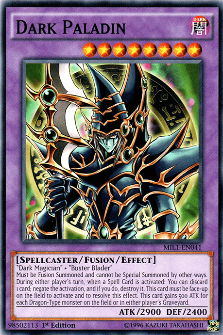 Dark Paladin [MIL1-EN041] Common - Josh's Cards