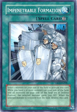 Impenetrable Formation [DR3-EN228] Common - Josh's Cards
