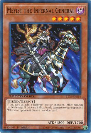 Mefist the Infernal General [SS05-ENB14] Common - Josh's Cards