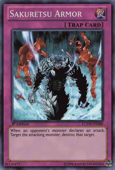 Sakuretsu Armor [LCYW-EN288] Super Rare - Josh's Cards