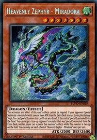 Heavenly Zephyr - Miradora [BLVO-EN029] Secret Rare - Josh's Cards