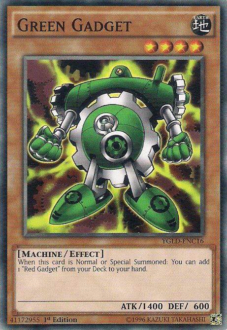 Green Gadget [YGLD-ENC16] Common - Josh's Cards