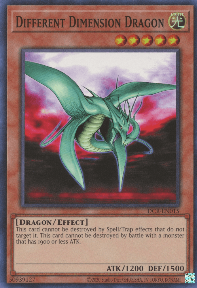 Different Dimension Dragon [DCR-EN015] Super Rare - Josh's Cards