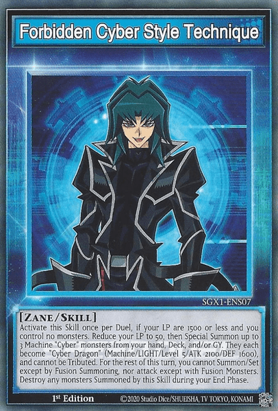 Forbidden Cyber Style Technique [SGX1-ENS07] Common - Josh's Cards