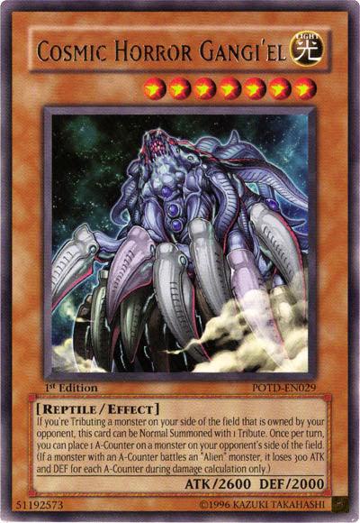 Cosmic Horror Gangi'el [POTD-EN029] Rare - Josh's Cards