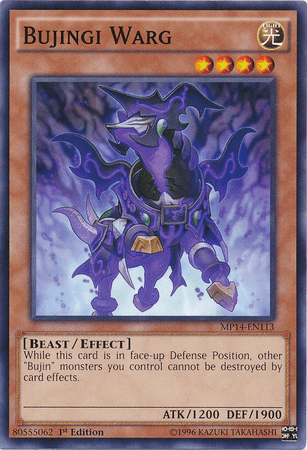 Bujingi Warg [MP14-EN113] Common - Josh's Cards