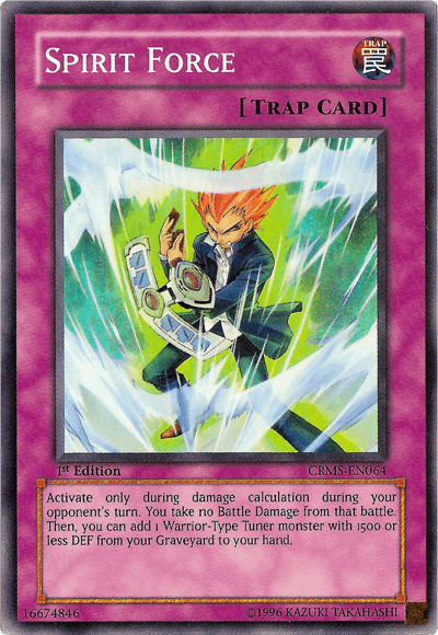 Spirit Force [CRMS-EN064] Super Rare - Josh's Cards