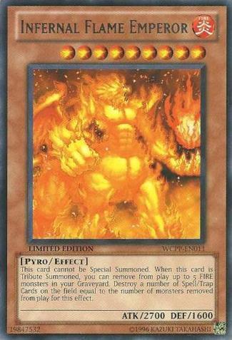 Infernal Flame Emperor [WCPP-EN011] Rare - Josh's Cards