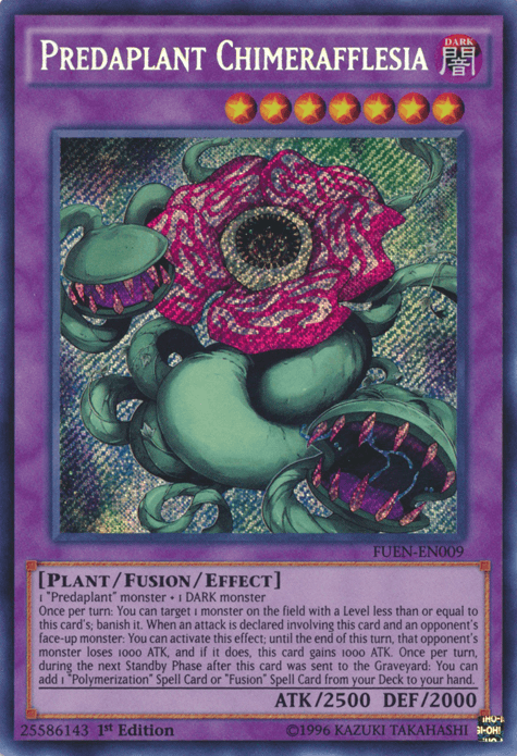 Predaplant Chimerafflesia [FUEN-EN009] Secret Rare - Josh's Cards