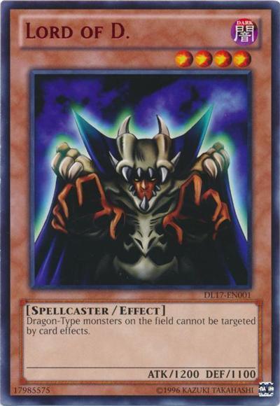 Lord of D. (Green) [DL17-EN001] Rare - Josh's Cards