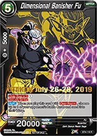 Dimensional Banisher Fu (OTAKON 2019) (BT4-118_PR) [Promotion Cards] Parallel Foil