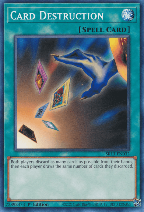 Card Destruction [SR13-EN032] Common - Josh's Cards