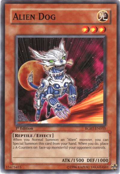 Alien Dog [RGBT-EN033] Common - Josh's Cards
