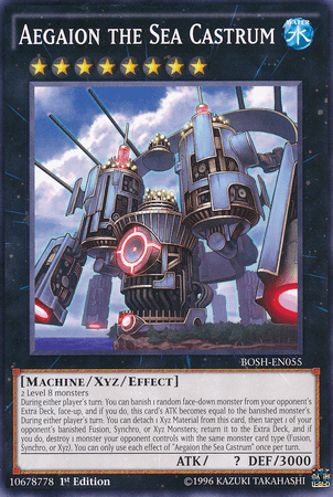 Aegaion the Sea Castrum [BOSH-EN055] Common - Josh's Cards