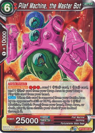 Pilaf Machine, the Master Bot (BT10-025) [Rise of the Unison Warrior] Parallel Foil