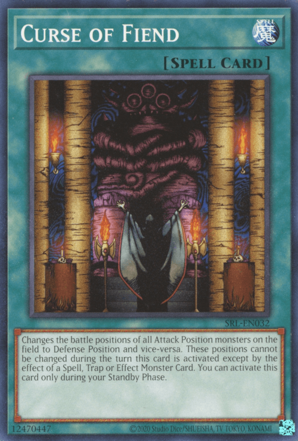 Curse of Fiend [SRL-EN032] Short Print - Josh's Cards