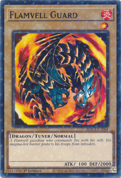 Flamvell Guard (Duel Terminal) [HAC1-EN064] Common - Josh's Cards