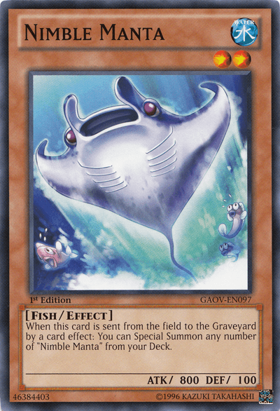 Nimble Manta [GAOV-EN097] Common - Josh's Cards