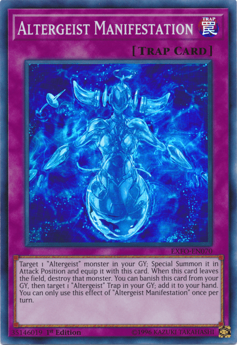 Altergeist Manifestation [EXFO-EN070] Super Rare - Josh's Cards