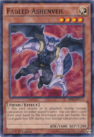 Fabled Ashenveil [BP03-EN079] Shatterfoil Rare - Josh's Cards