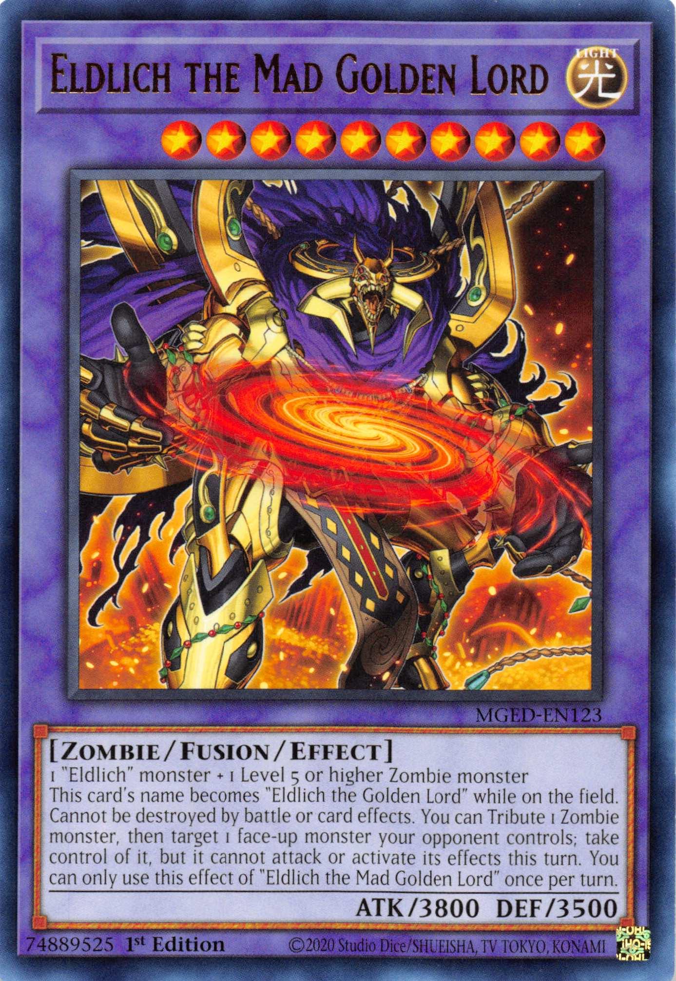 Eldlich the Mad Golden Lord [MGED-EN123] Rare - Josh's Cards