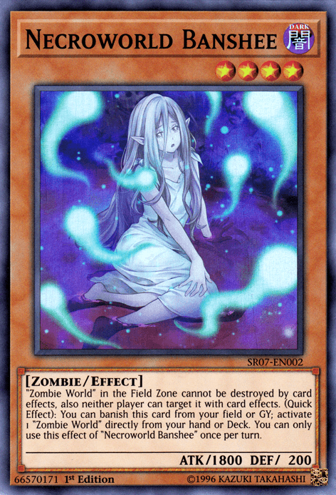 Necroworld Banshee [SR07-EN002] Super Rare - Josh's Cards