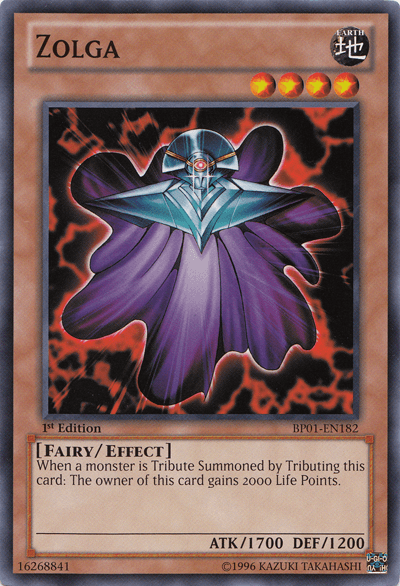 Zolga [BP01-EN182] Common - Josh's Cards