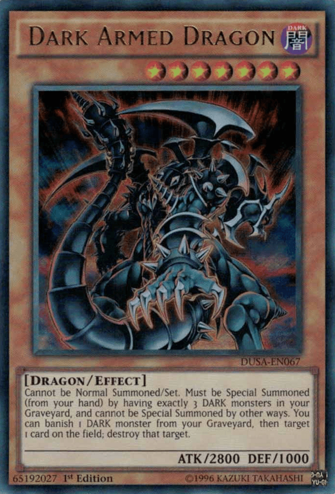 Dark Armed Dragon [DUSA-EN067] Ultra Rare - Josh's Cards