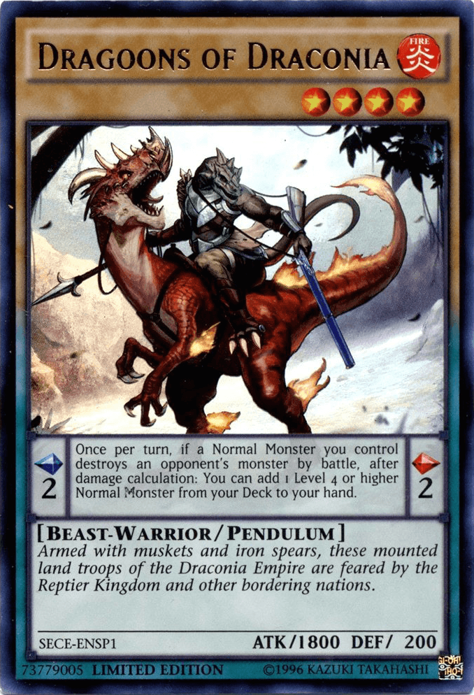 Dragoons of Draconia [SECE-ENSP1] Ultra Rare - Josh's Cards
